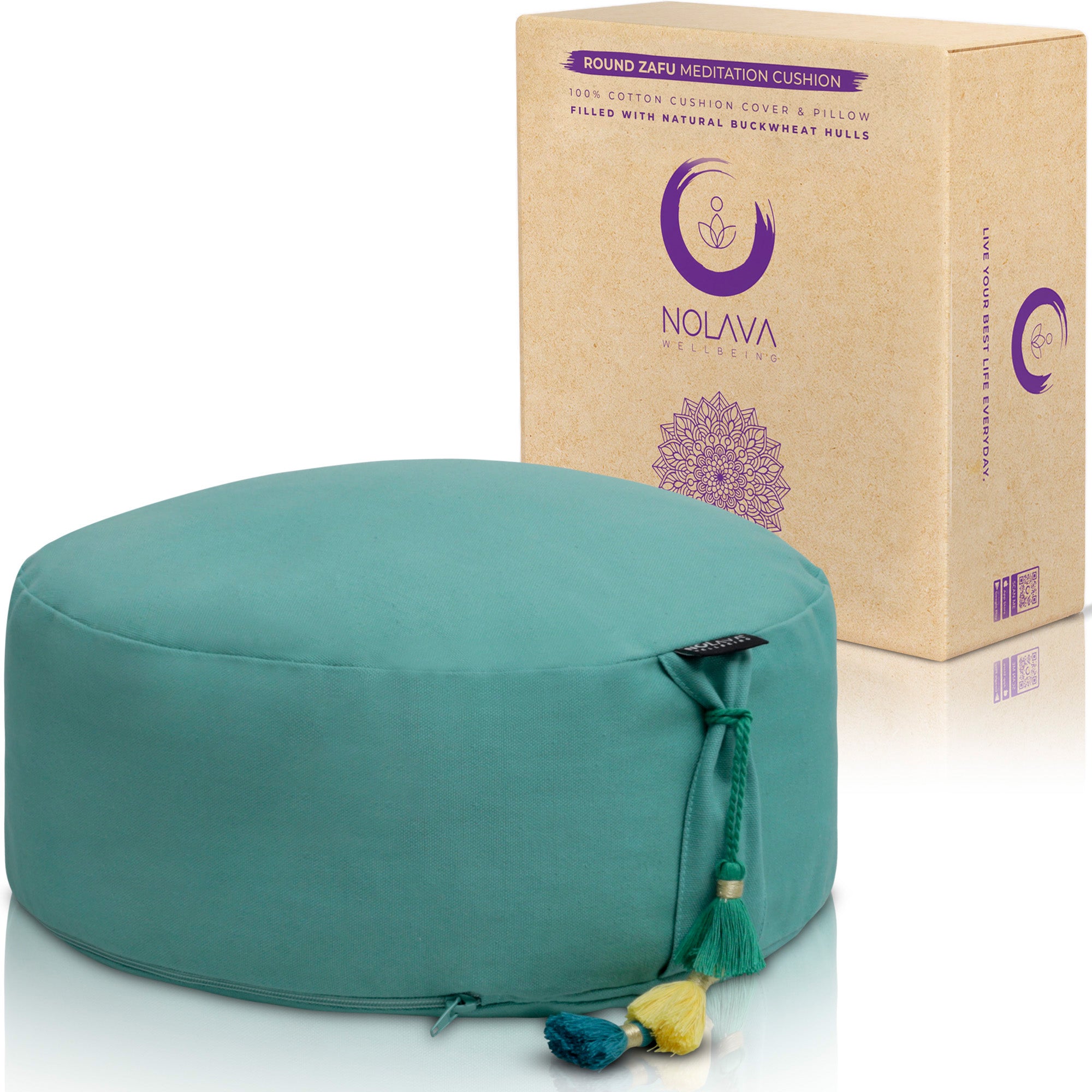 Enhancing Your Meditation Practice: The Power of a Zafu Cushion – Sol Living